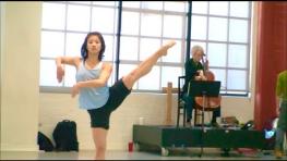 ODC/Dance Company rehearses "boulders and bones"